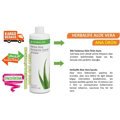 Herbalife Ürünleri Aloeveralı İçecek