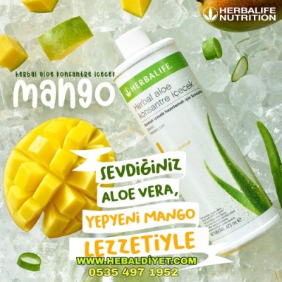 Herbalife Aloevera ve Mango Aroalı İçecek