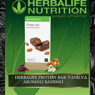 Herbalife Protein Bar Vanilya Aromalı Bademli