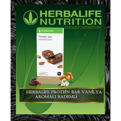 Herbalife Protein Bar Vanilya Aromalı Bademli
