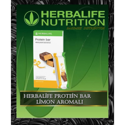 Herbalife Protein Bar Limon Aromalı