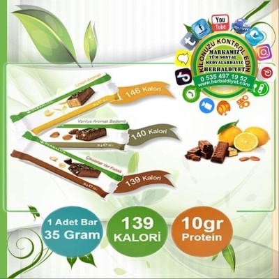 Herbalife Protein Bar Limon Aromalı