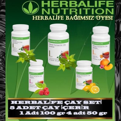 Herbalife Aşağı Kilo Kontrol Ürünleri Çay Seti