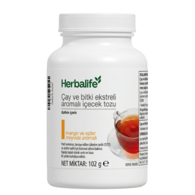 HERBALİFE ÇAY VE BİTKİ EKSTERLİ İÇECEK TOZU - HERBALİFE ÇAYI MANGO EJDER MEYVELİ 102 G