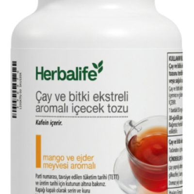 HERBALİFE ÇAY VE BİTKİ EKSTERLİ İÇECEK TOZU - HERBALİFE ÇAYI MANGO EJDER MEYVELİ 102 G
