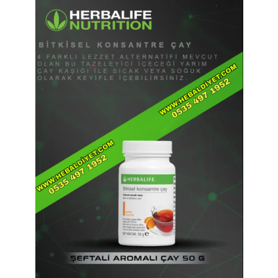 Herbalife Şeftali Aromalı Konsantre Çay