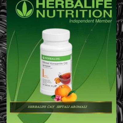 Herbalife Şeftali Aromalı Konsantre Çay