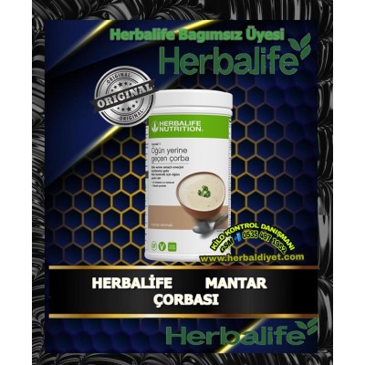 HERBALİFE MANTAR ÇORBASI