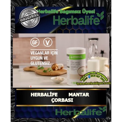 HERBALİFE MANTAR ÇORBASI