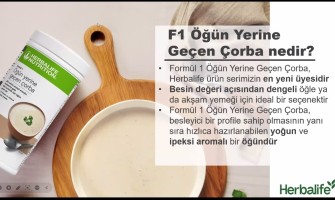 HERBALİFE MANTARLI CORBA