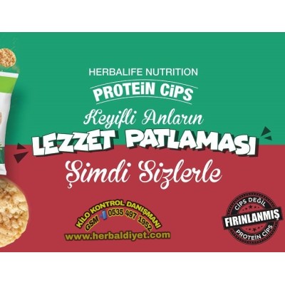 Ekşi Krema Soğanlı Ve Proteinli Herbalife Chips