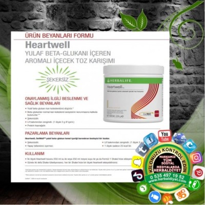 Herbalife Ürünleri Heartwell Kollesterol Ürünü
