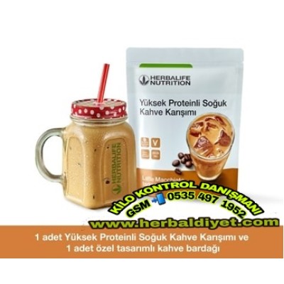 HERBALİFE PROTEİNLİ SOĞUK KAHVE