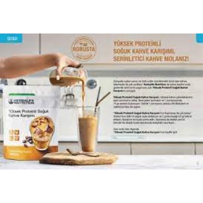 SOGUK PROTEİNLİ KAHVE HERBALİFE ÜRÜNLERİ