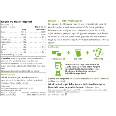 PROTEİNLİ SOĞUK KAHVE HERBALİFE