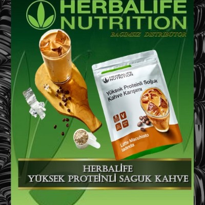 HERBALİFE PROTEİNLİ SOĞUK KAHVE