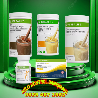 HERBALİFE YUKARI KİLO KONTROL SETİ ERKEK
