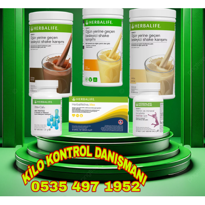 HERBALİFE YUKARI KİLO KONTROL SETİ BAYAN FULL SET