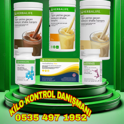 HERBALİFE YUKARI KİLO KONTROL SETİ ERKEK FULL SET