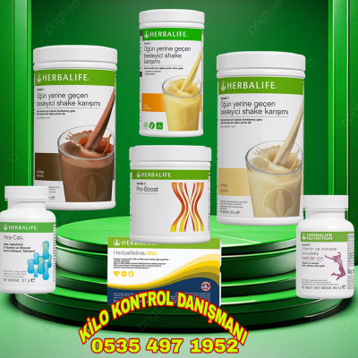 HERBALİFE YUKARI KİLO KONTROL SETİ BAYAN TAM SET