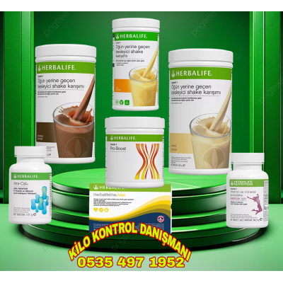 HERBALİFE YUKARI KİLO KONTROL SETİ BAYAN TAM SET