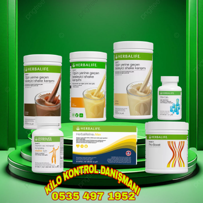 HERBALİFE YUKARI KİLO KONTROL SETİ ERKEK TAM SET