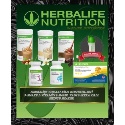 Herbalife Beslenme Seti Herbalife Shake Herbalife Bayan Vitamin Tableti ve herbalifeline  Omega3  Bayan set