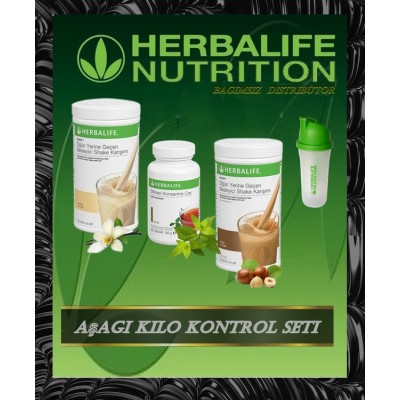 HERBALİFE AŞAĞI KİLO KONTROL ÜRÜNLERİ SETİB1