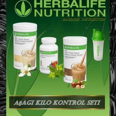 HERBALİFE AŞAĞI KİLO KONTROL ÜRÜNLERİ SETİB1