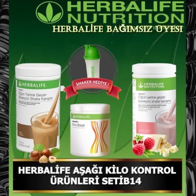 HERBALİFE AŞAĞI KİLO KONTROL ÜRÜNLERİ SETİB14