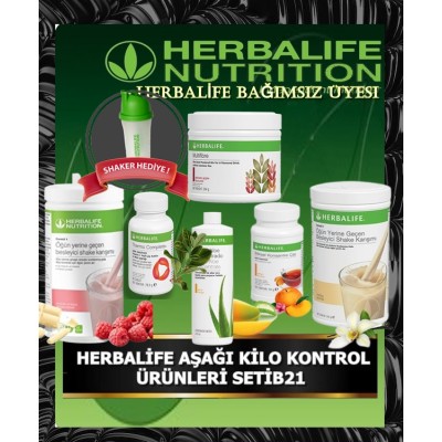 HERBALİFE AŞAĞI KİLO KONTROL ÜRÜNLERİ SETİB21
