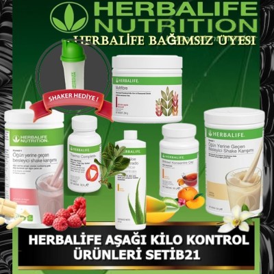 HERBALİFE AŞAĞI KİLO KONTROL ÜRÜNLERİ SETİB21