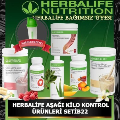 HERBALİFE AŞAĞI KİLO KONTROL ÜRÜNLERİ SETİB22