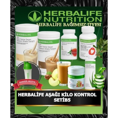 HERBALİFE AŞAĞI KİLO KONTROL ÜRÜNLERİ SETİB5