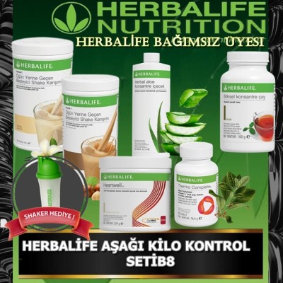 HERBALİFE AŞAĞI KİLO KONTROL ÜRÜNLERİ SETİB8