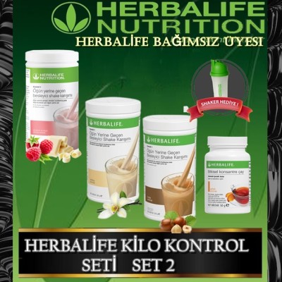 Herbalife Aşagı Kilo Kontrol Seti HerbalifeA3
