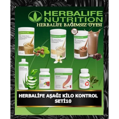 Herbalife Aşagı Kilo Kontrol Seti HerbalifeA10