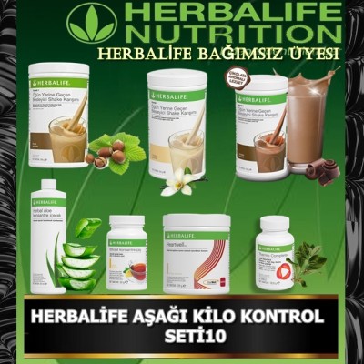 Herbalife Aşagı Kilo Kontrol Seti HerbalifeA10