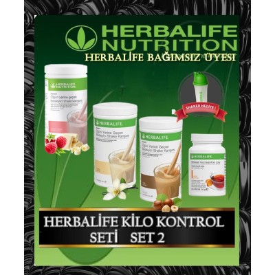 Herbalife Aşagı Kilo Kontrol Seti HerbalifeA3