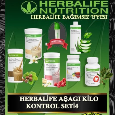 HERBALİFE AŞAĞI KİLO KONTROL SETİA4