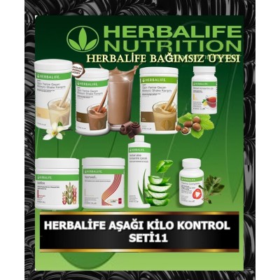 HERBALİFE AŞAĞI KİLO KONTROL SETİA6