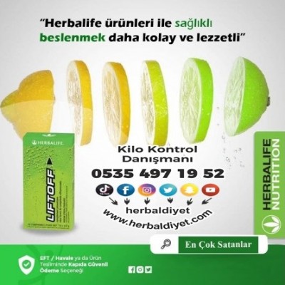 Herbalife Liftoff Efervesan İçecek Limon Aromalı
