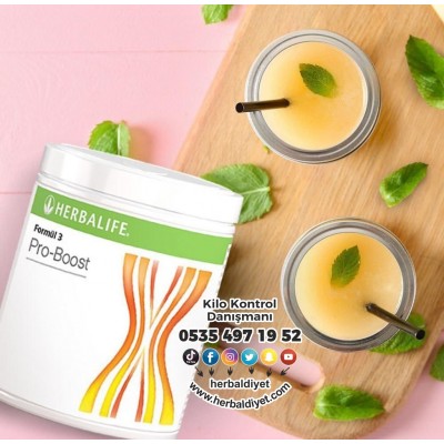 Pro Boost yüksek Protein İçeren İçecek Herbalife
