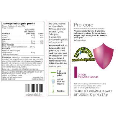 Herbalife Ürünleri Pro Core
