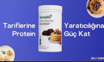 HERBALİFE ÜRÜNÜ PORTEİN BAKE MİX İLE NELER YAPILIR