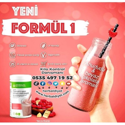 Herbalife Aşagı Kilo Kontrol seti shake 3 102g  Çay  1 HerbalifeA1
