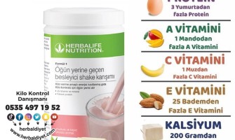 HERBALİFE FORMUL1 SHAKE  NEDİR NE İŞE YARIYOR  0535 497 19 52