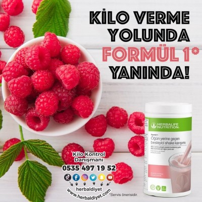 Herbalife Ürünleri Beyaz Cikolata Ahududulu Shake