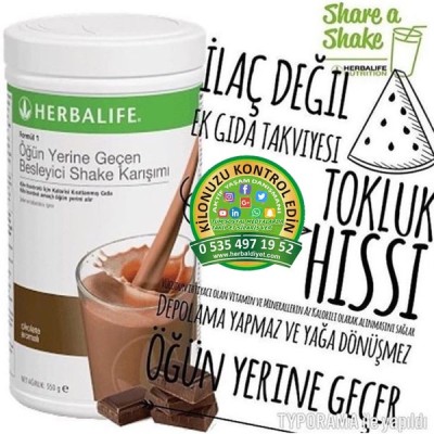 HERBALİFE AŞAĞI KİLO KONTROL ÜRÜNLERİ SETİB15