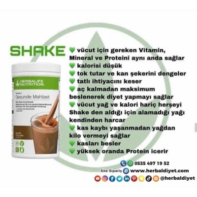 HERBALİFE AŞAĞI KİLO KONTROL ÜRÜNLERİ SETİB17